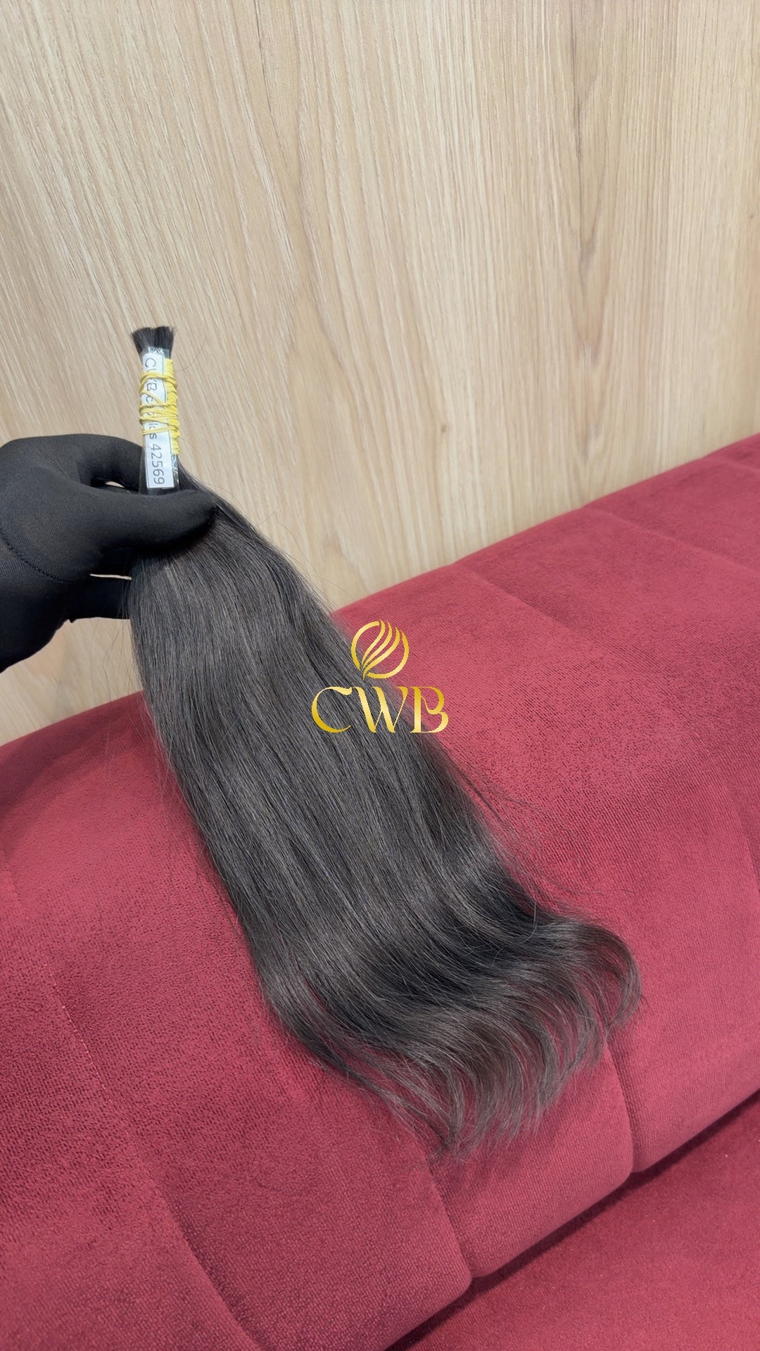 Cabelo Castanho Claro 40cm 31g Brasileiro do Sul