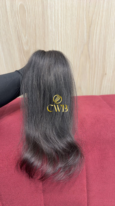 Cabelo Castanho Claro 40cm 31g Brasileiro do Sul