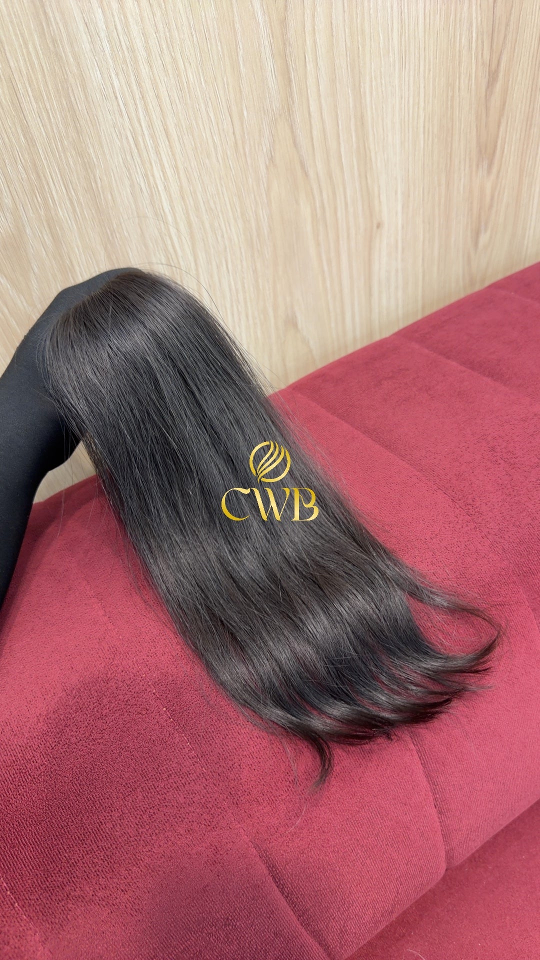 Cabelo Castanho Claro 40cm 31g Brasileiro do Sul
