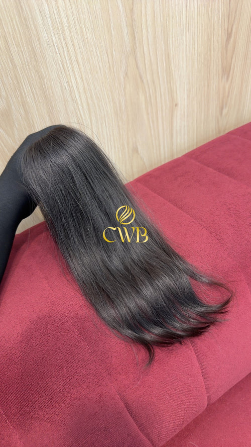 Cabelo Castanho Claro 40cm 31g Brasileiro do Sul