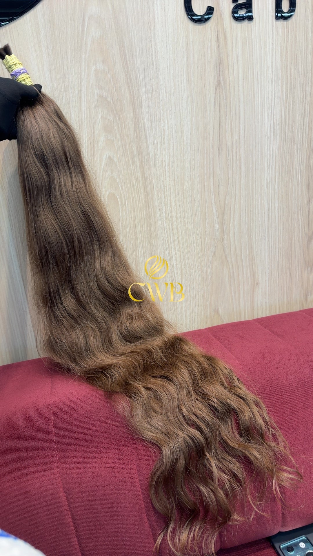 Cabelo Loiro Natural Claro 85cm 135g Brasileiro do Sul