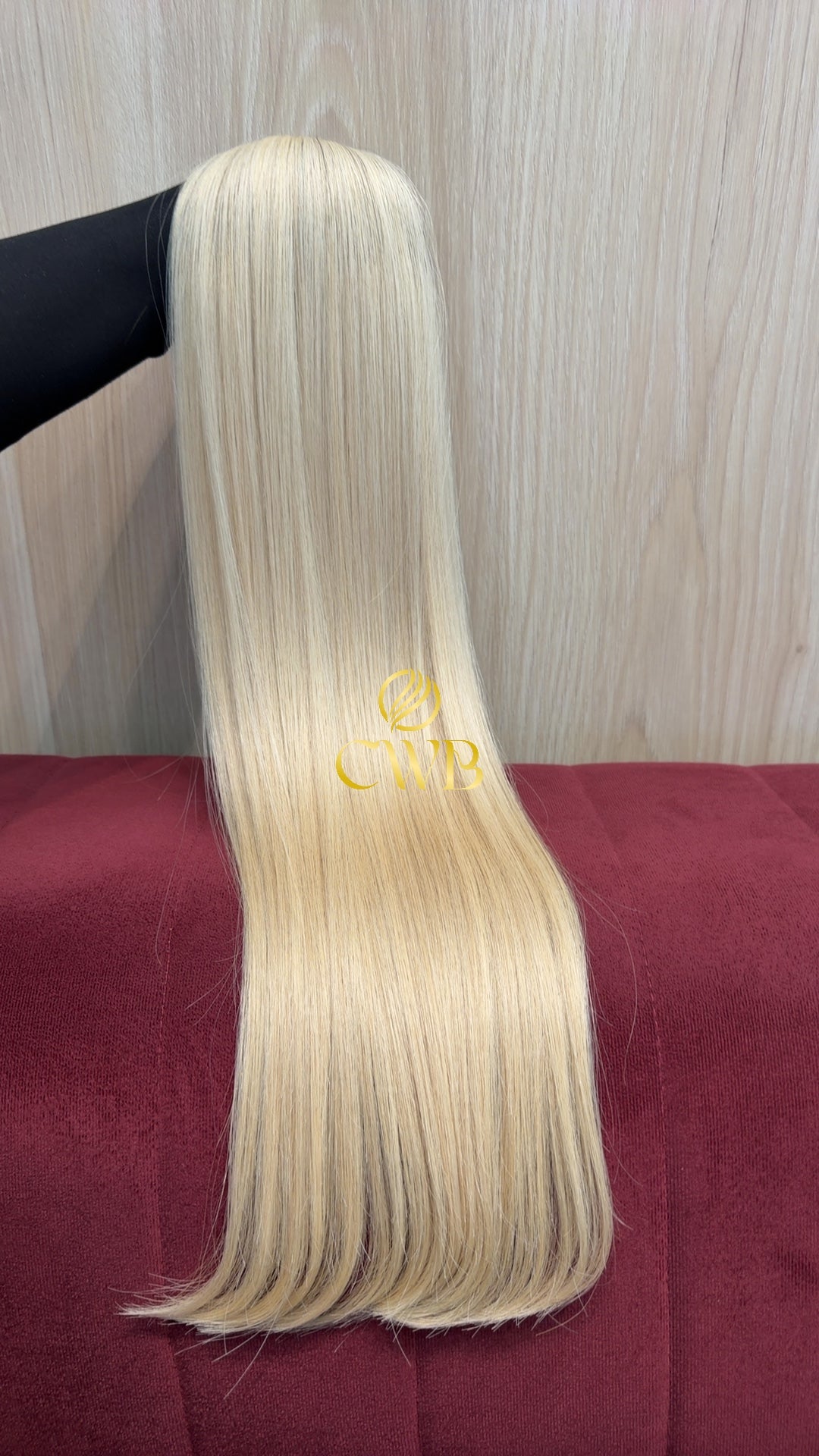 Cabelo Loiro Descolorido Raiz Esfumada 68cm 114g Brasileiro do Sul