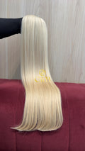 Cabelo Loiro Descolorido Raiz Esfumada 68cm 114g Brasileiro do Sul