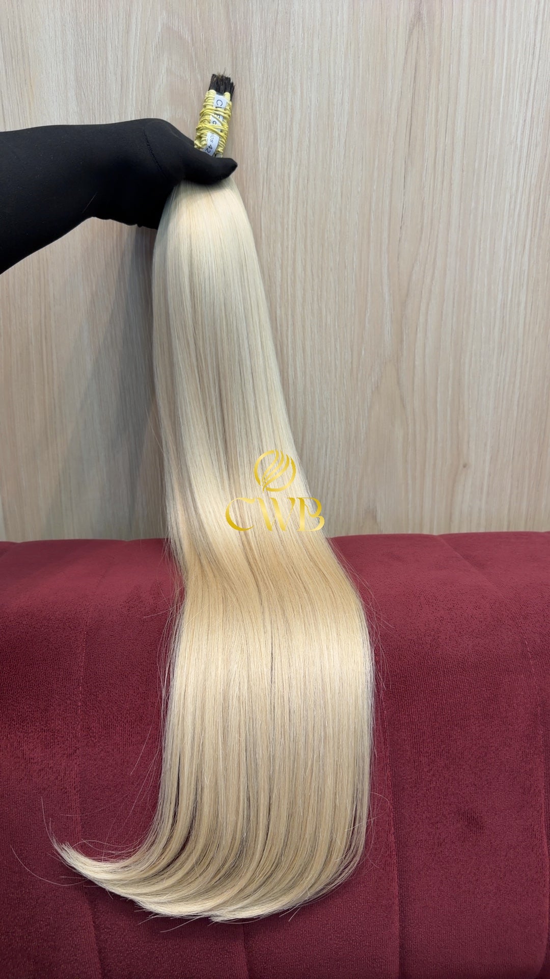 Cabelo Loiro Descolorido Claro 75cm 121g Brasileiro do Sul