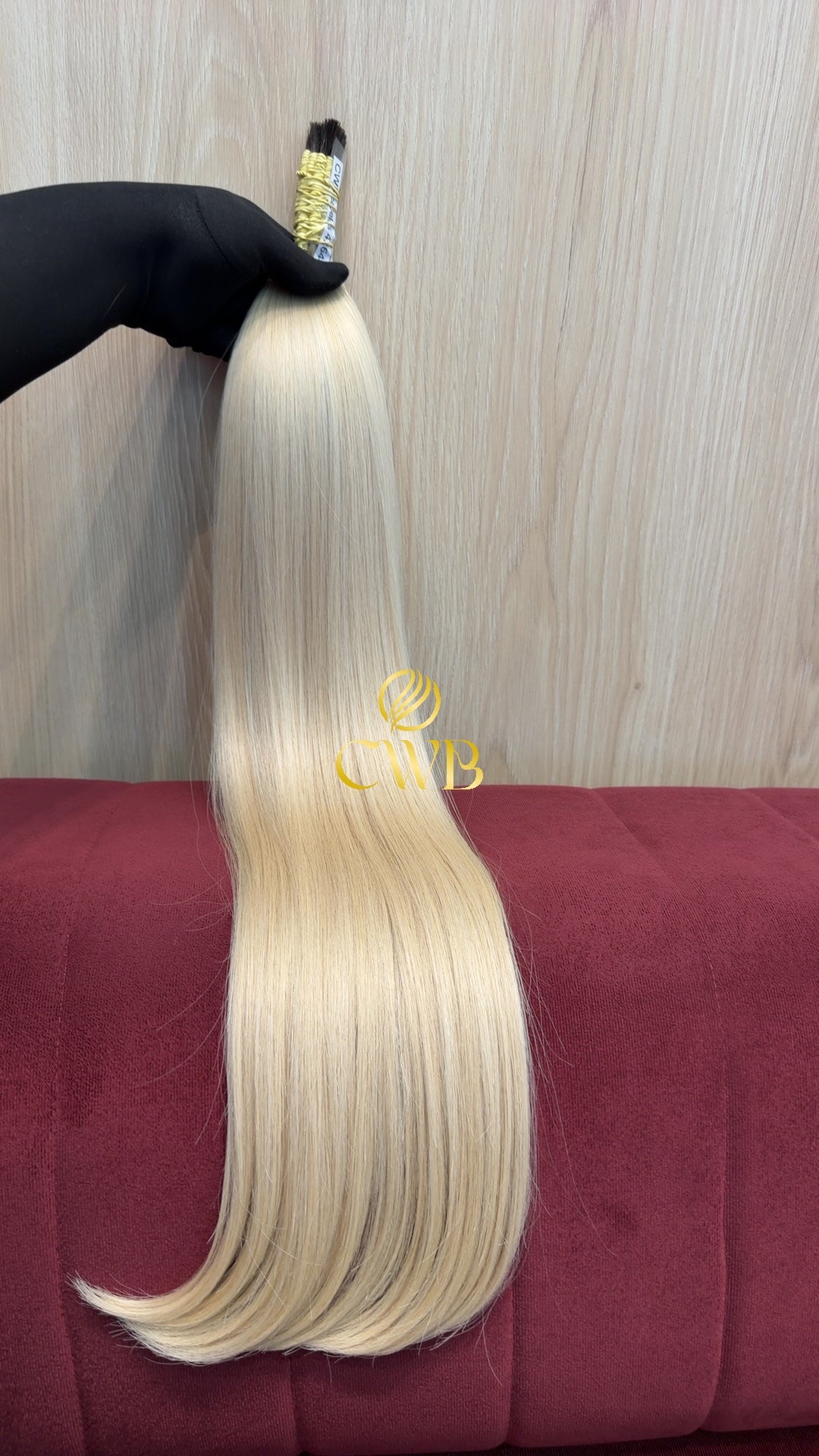 Cabelo Loiro Descolorido Claro 73cm 111g Brasileiro do Sul