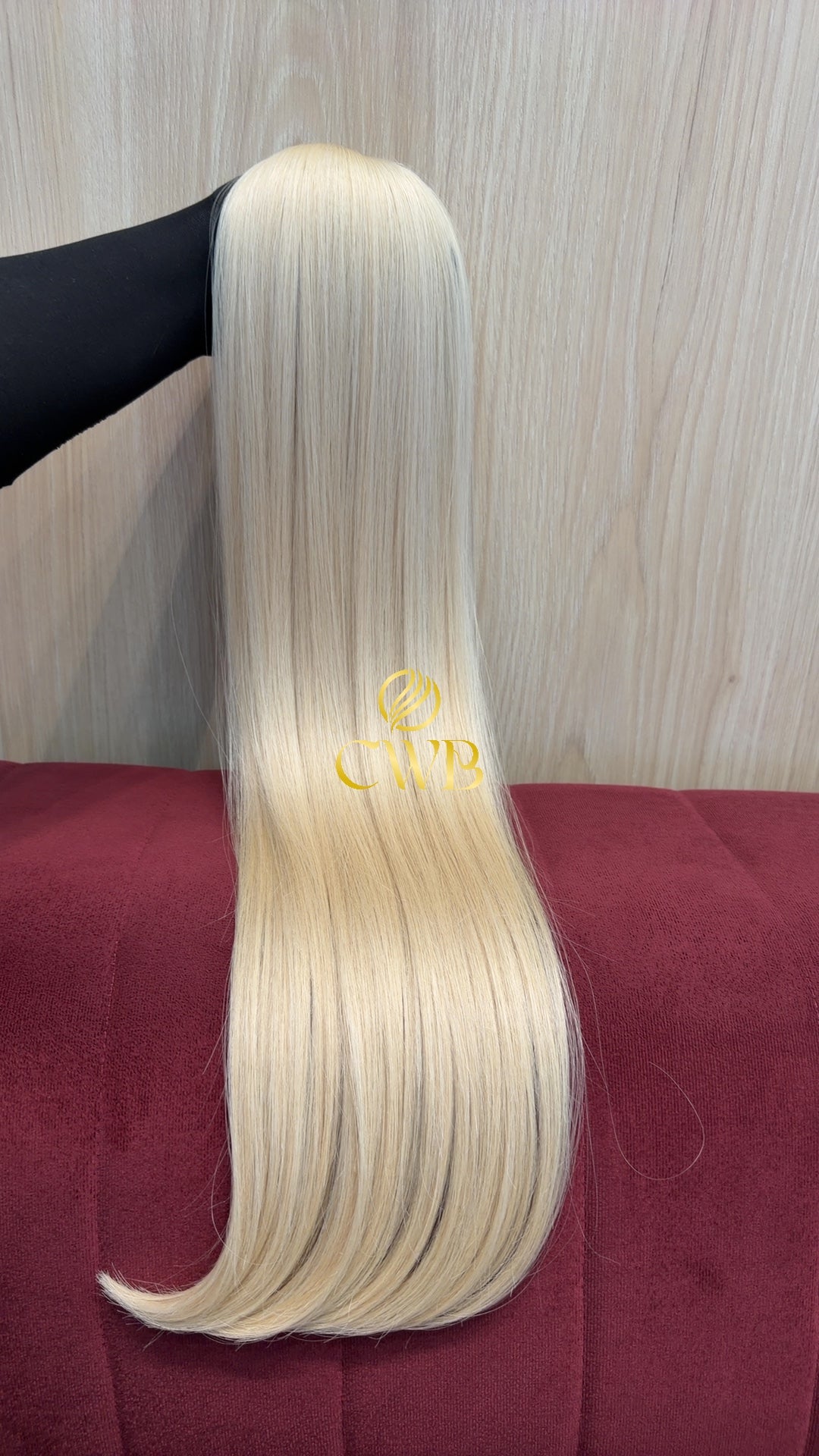 Cabelo Loiro Descolorido Claro 73cm 111g Brasileiro do Sul