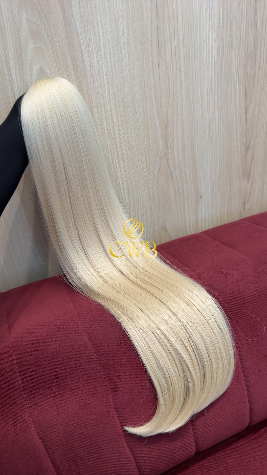 Cabelo Loiro Descolorido Claro 73cm 111g Brasileiro do Sul