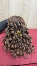 Cabelo Loiro Natural Escuro 38cm 167g Brasileiro do Sul