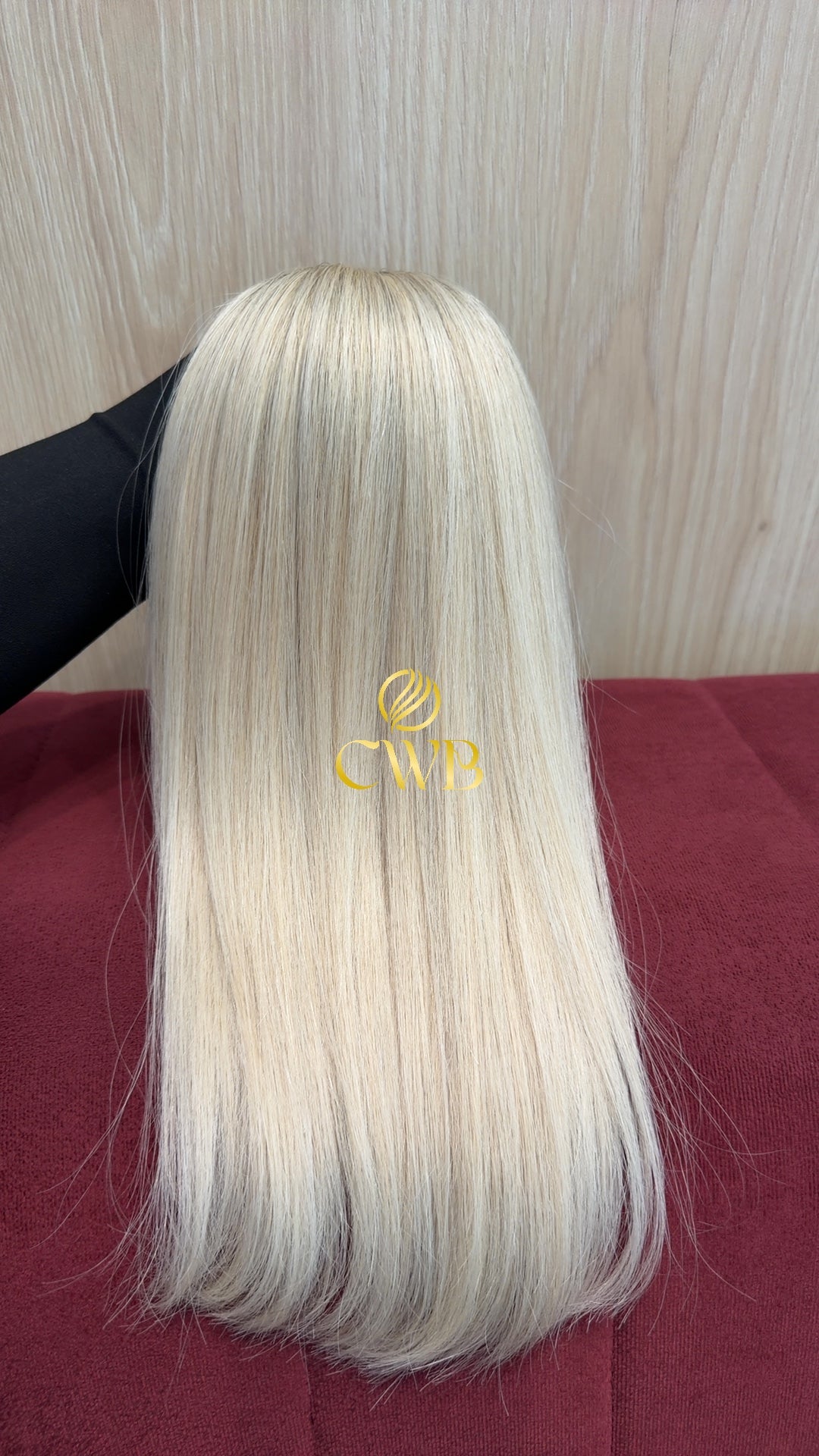 Cabelo Loiro Descolorido Raiz Esfumada 45cm 109g Brasileiro do Sul