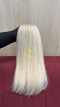 Cabelo Loiro Descolorido Raiz Esfumada 45cm 109g Brasileiro do Sul