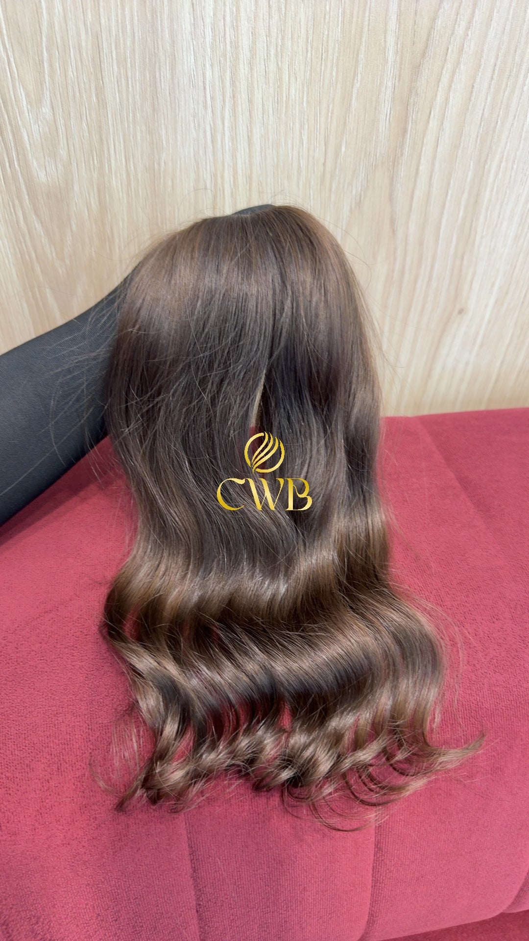 Cabelo Loiro Natural Escuro 40cm 44g Brasileiro do Sul