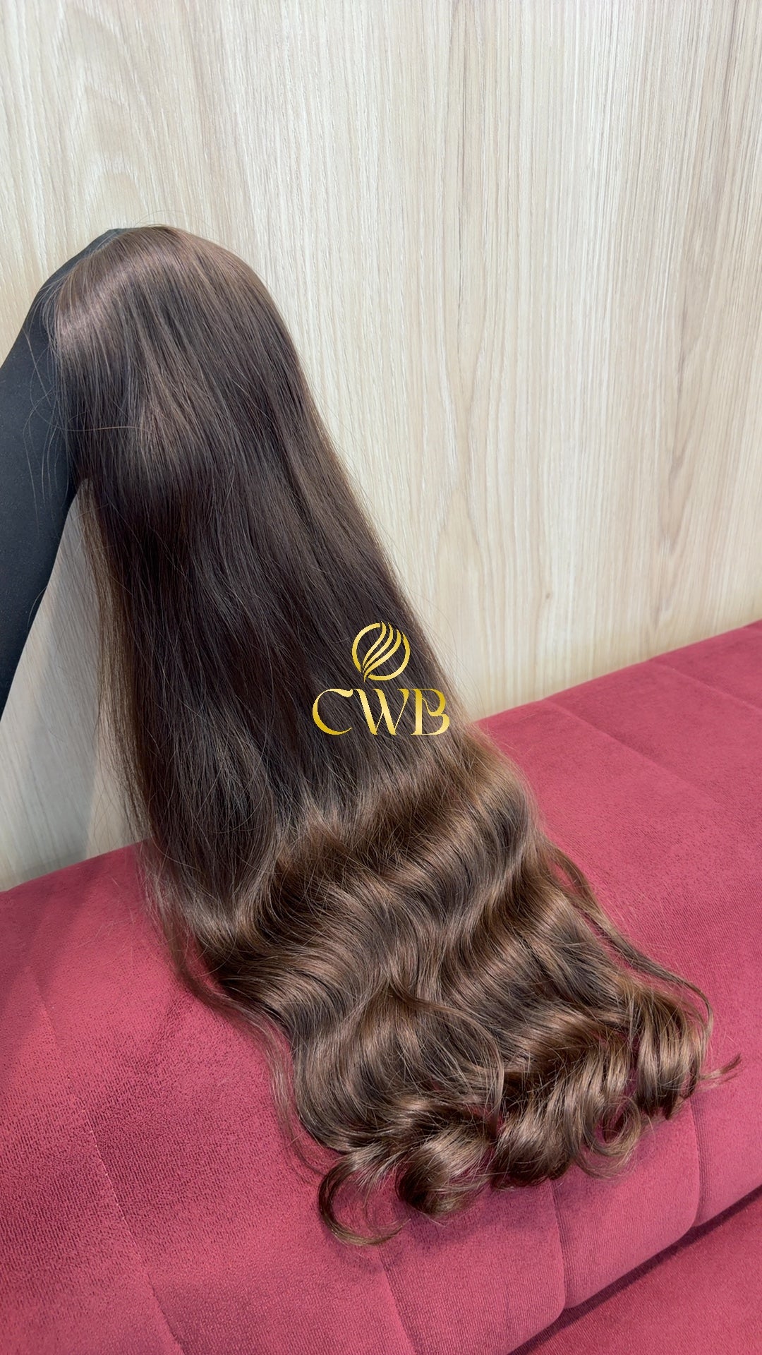 Cabelo Loiro Natural Escuro 65cm 122g Brasileiro do Sul