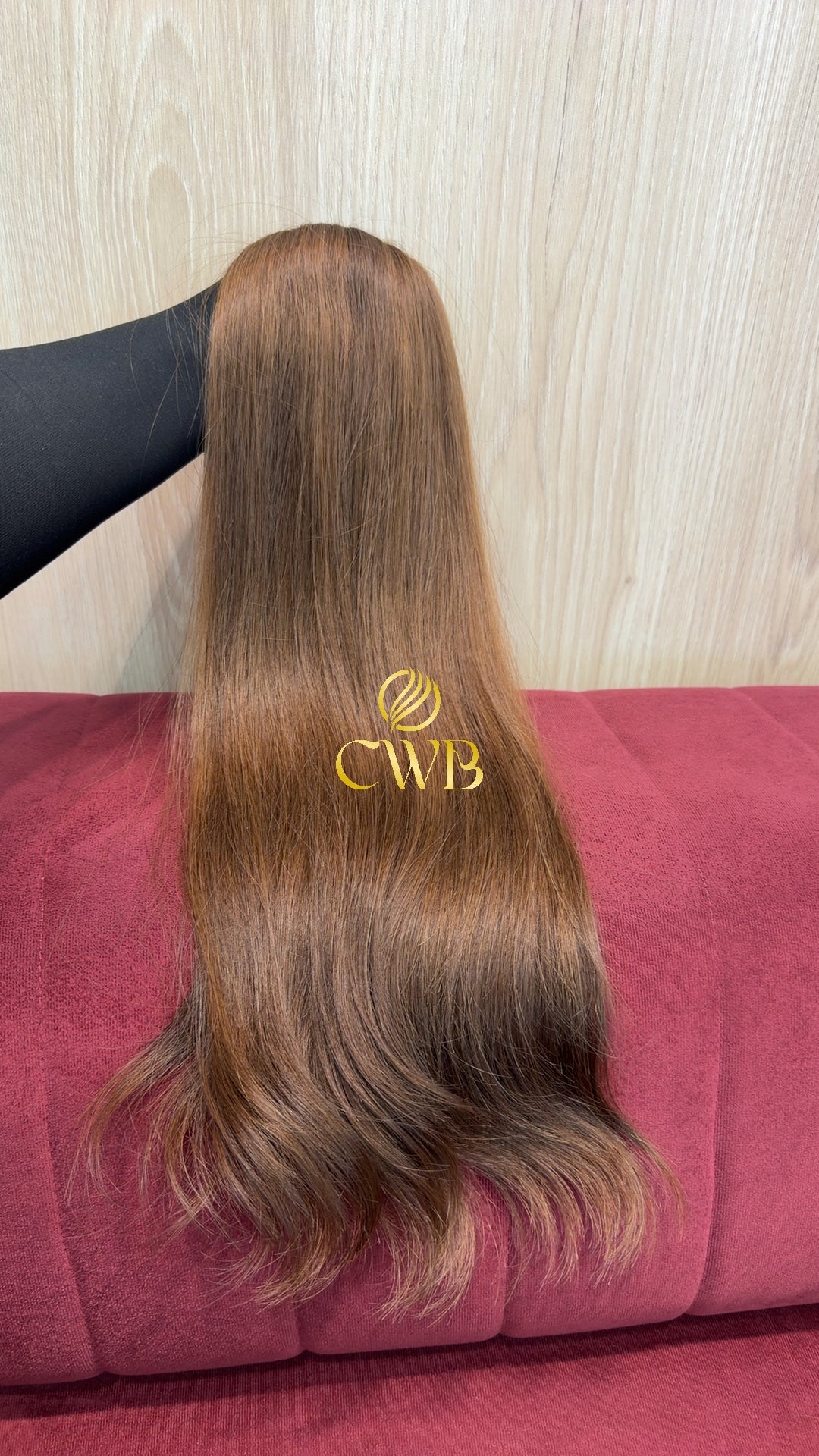 Cabelo Ruivo Natural Claro 60cm 147g Brasileiro do Sul