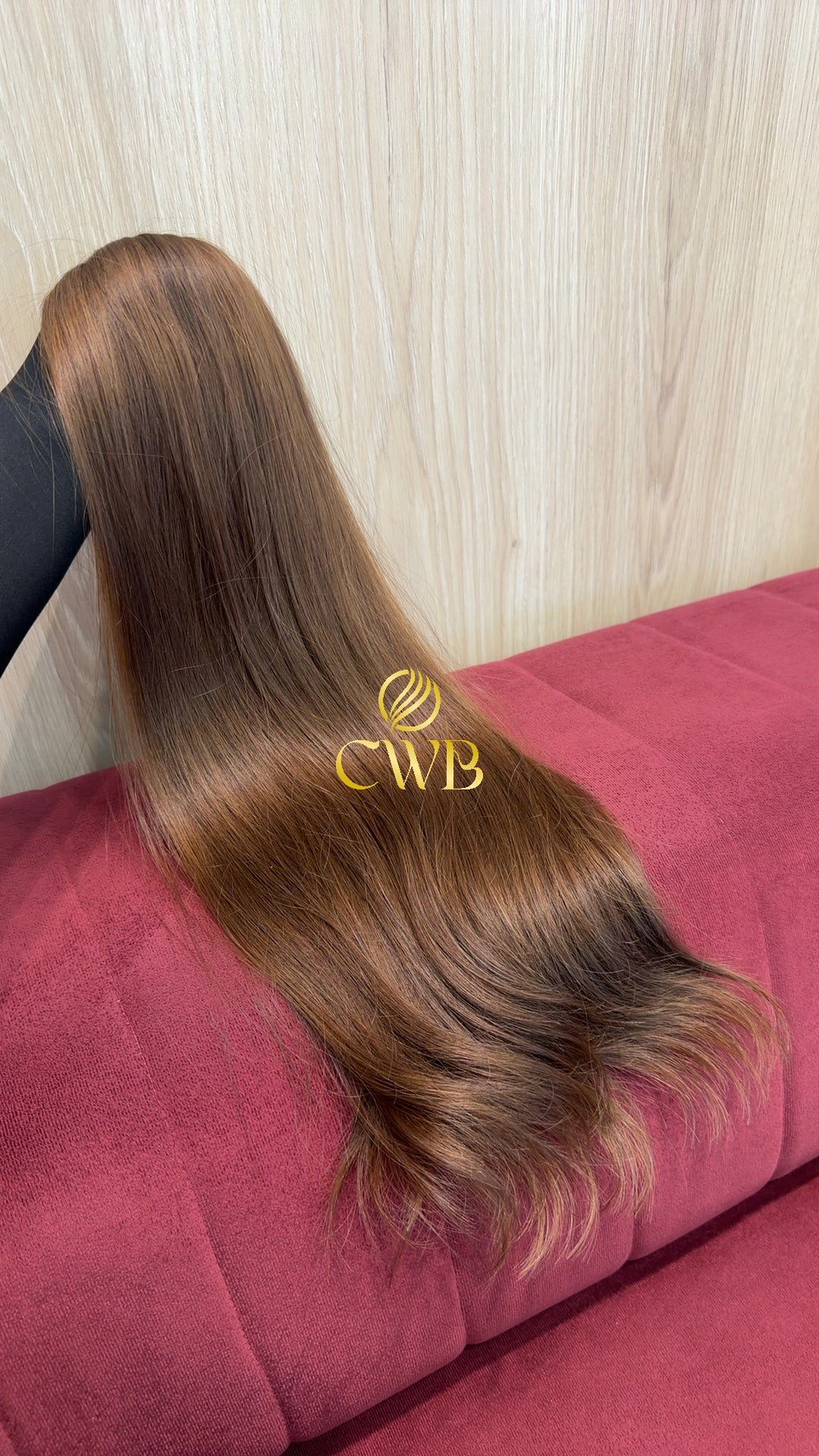 Cabelo Ruivo Natural Claro 60cm 147g Brasileiro do Sul