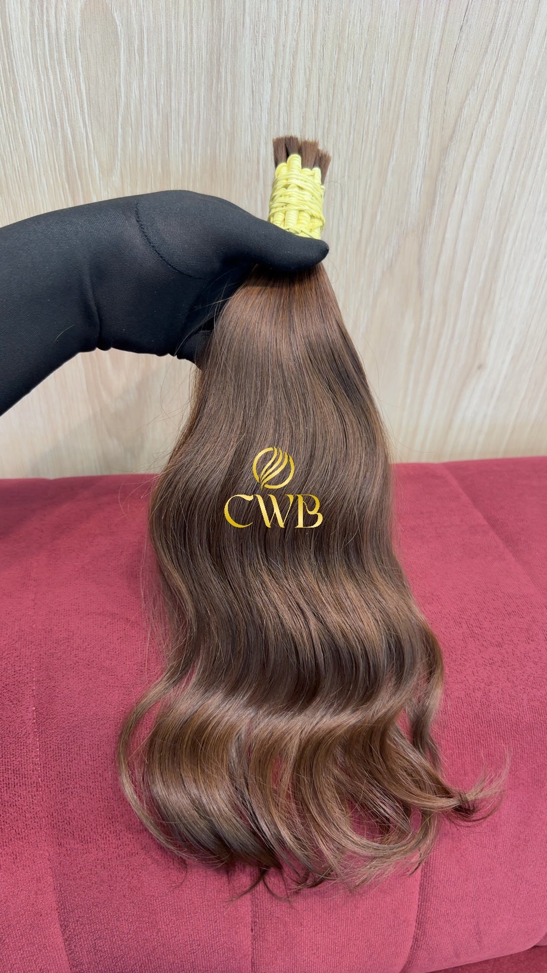Cabelo Ruivo Natural Claro 40cm 87g Brasileiro do Sul