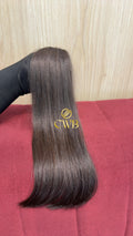 Cabelo Castanho Médio 42cm 32g Brasileiro do Sul