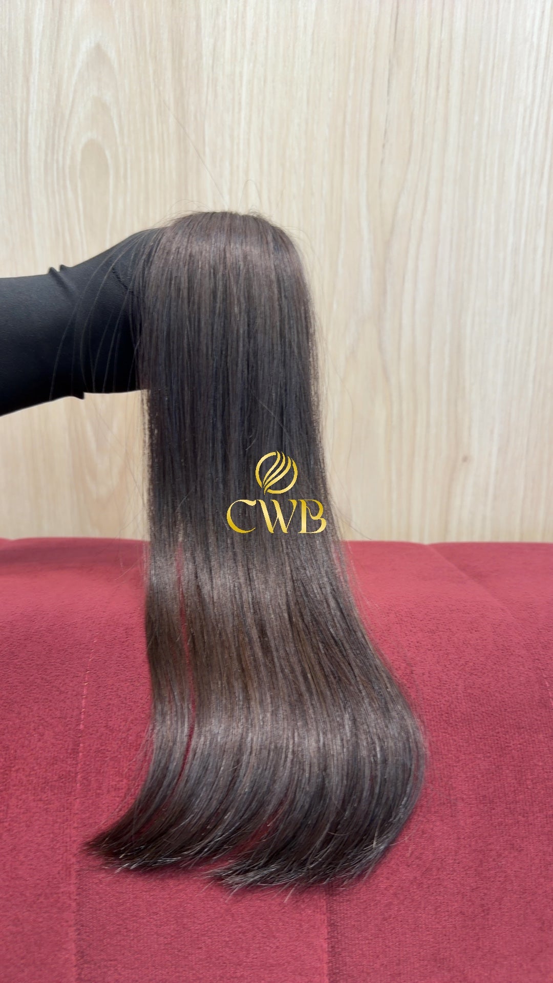 Cabelo Castanho Médio 42cm 32g Brasileiro do Sul
