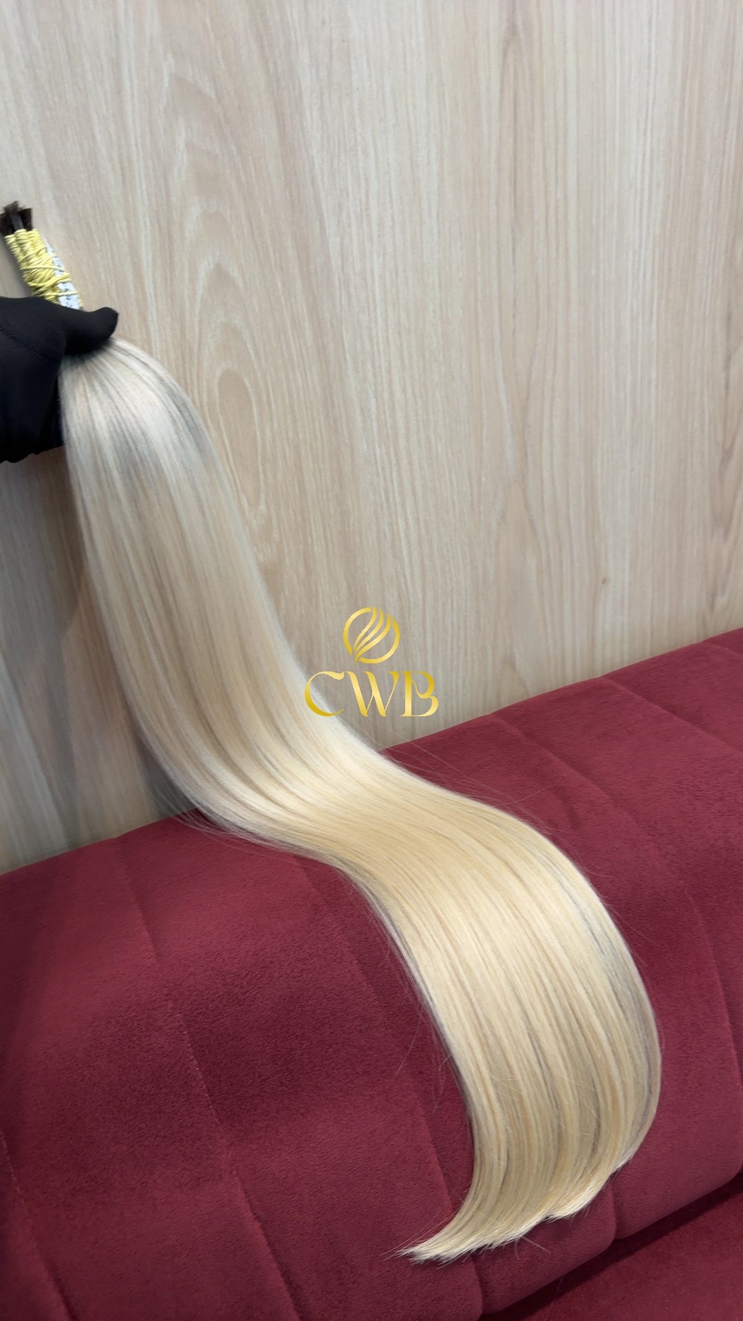 Cabelo Loiro Descolorido Raiz Esfumada 76cm 88g Brasileiro do Sul