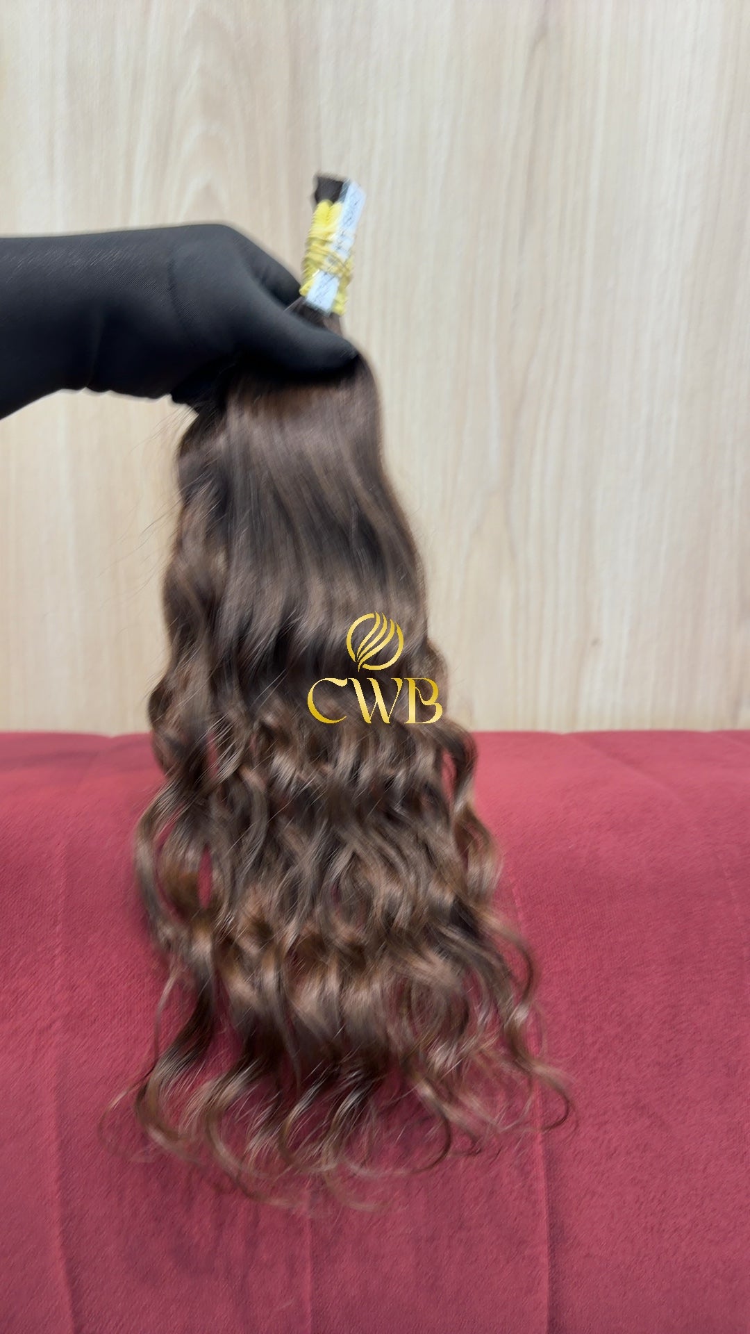 Cabelo Loiro Natural Escuro 45cm 57g Brasileiro do Sul