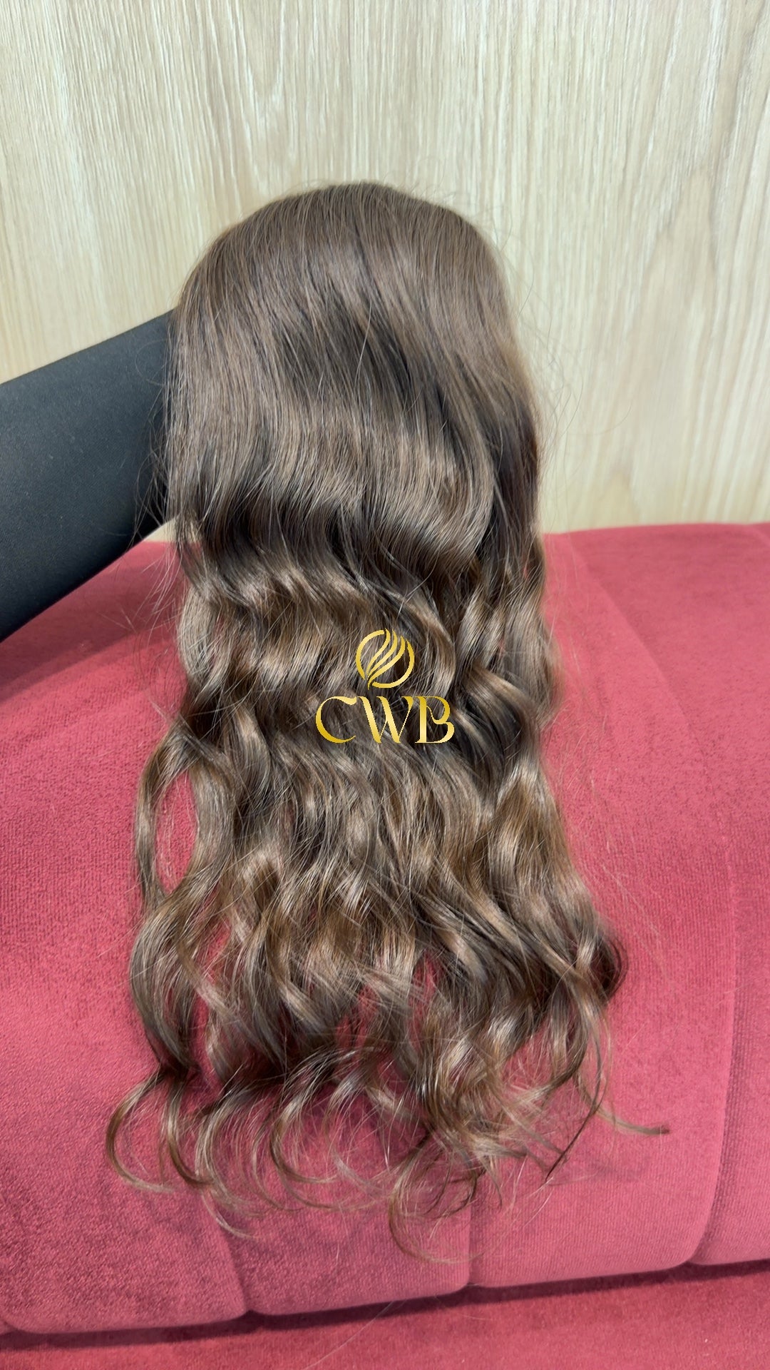 Cabelo Loiro Natural Escuro 45cm 57g Brasileiro do Sul