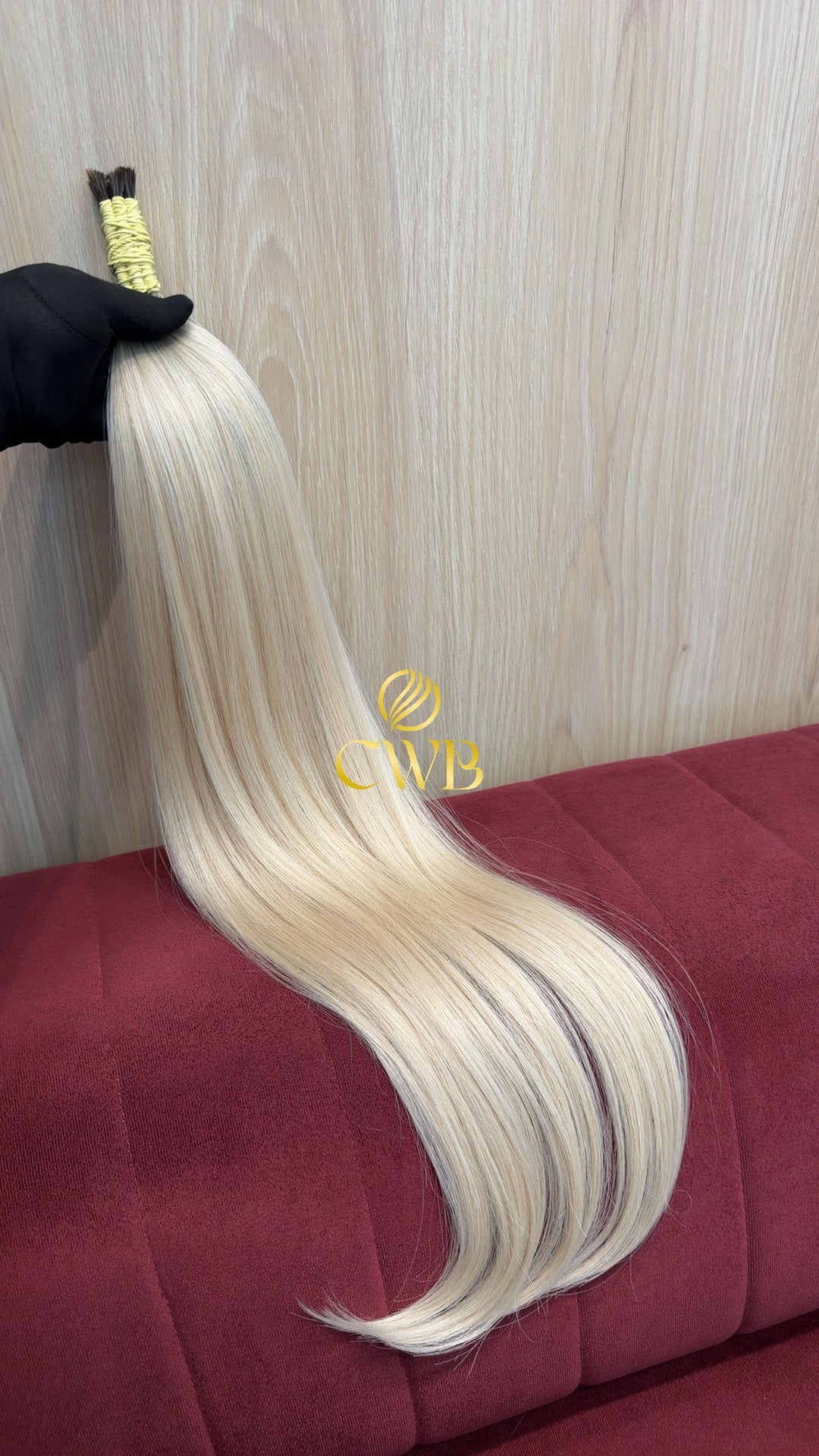 Cabelo Loiro Descolorido Raiz Esfumada 75cm 98g Brasileiro do Sul