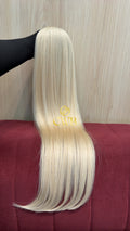 Cabelo Loiro Descolorido Raiz Esfumada 75cm 98g Brasileiro do Sul