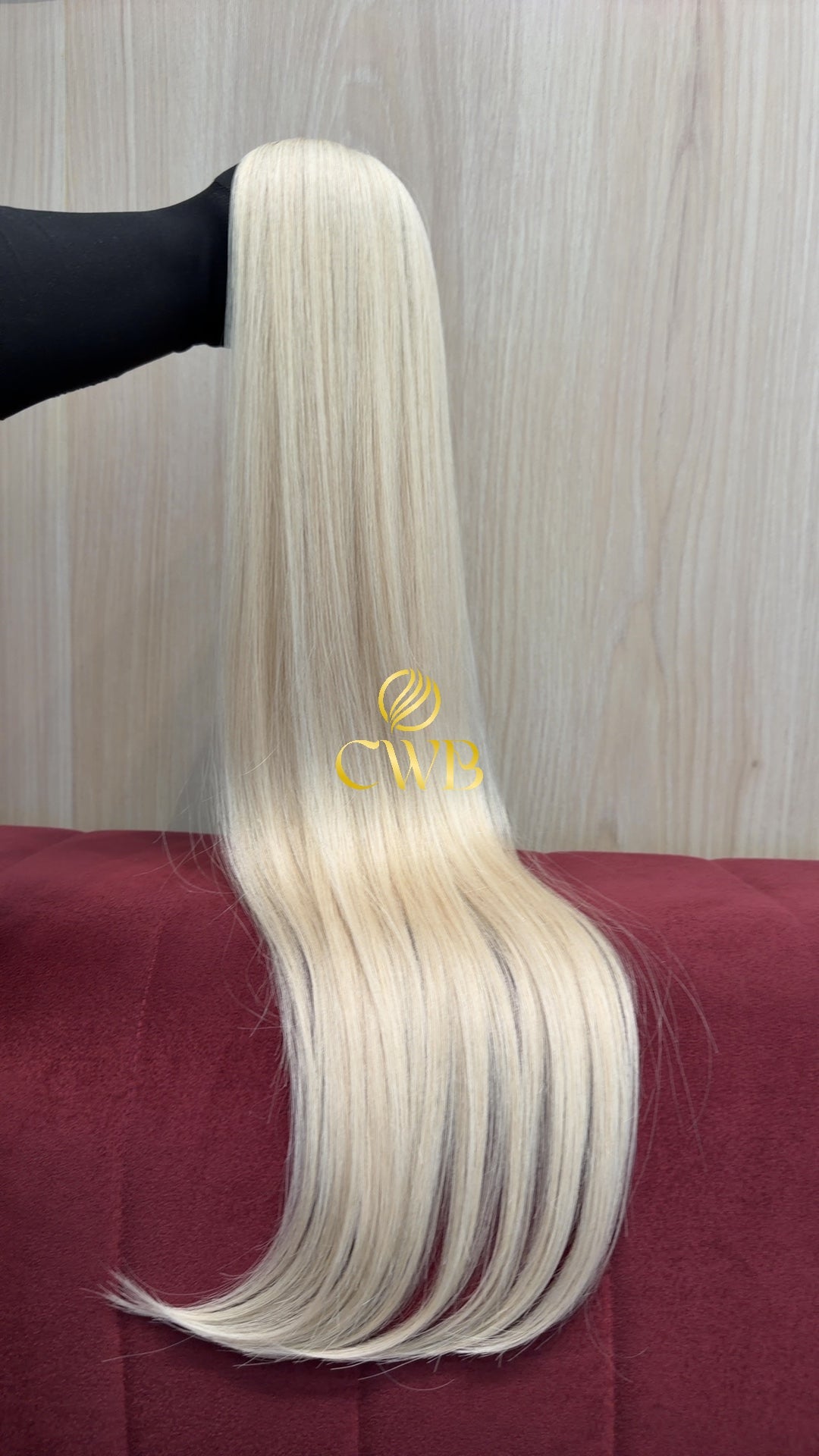 Cabelo Loiro Descolorido Raiz Esfumada 75cm 98g Brasileiro do Sul