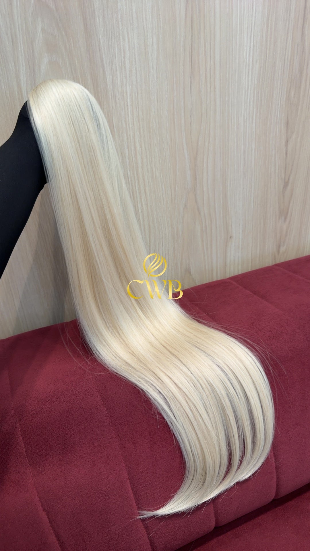 Cabelo Loiro Descolorido Raiz Esfumada 75cm 98g Brasileiro do Sul