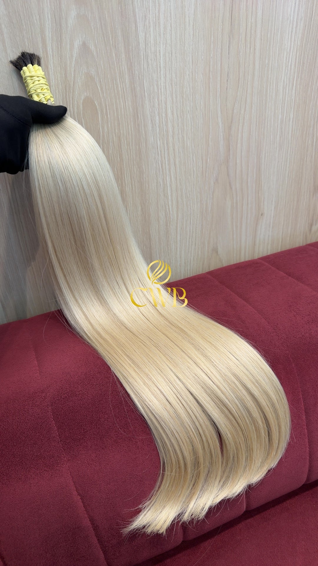 Cabelo Loiro Descolorido Raiz Esfumada 68cm 124g Brasileiro do Sul