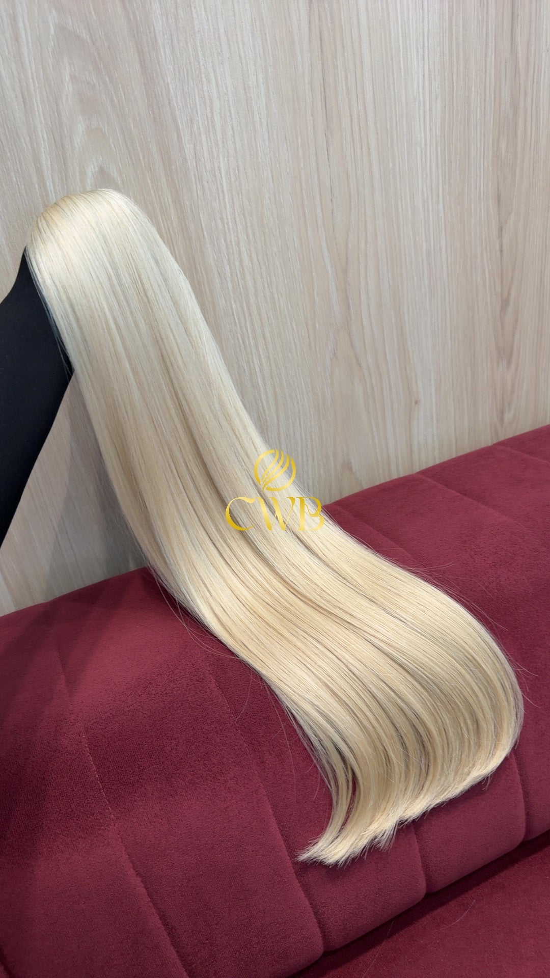 Cabelo Loiro Descolorido Raiz Esfumada 68cm 124g Brasileiro do Sul