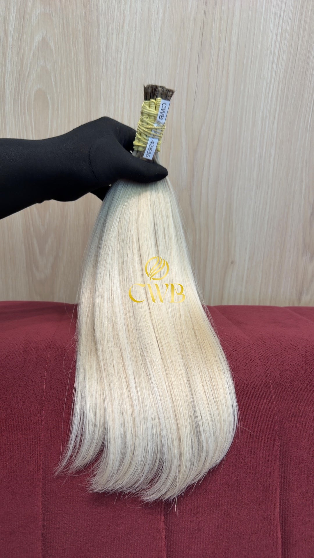 Cabelo Loiro Descolorido Claro 43cm 94g Brasileiro do Sul