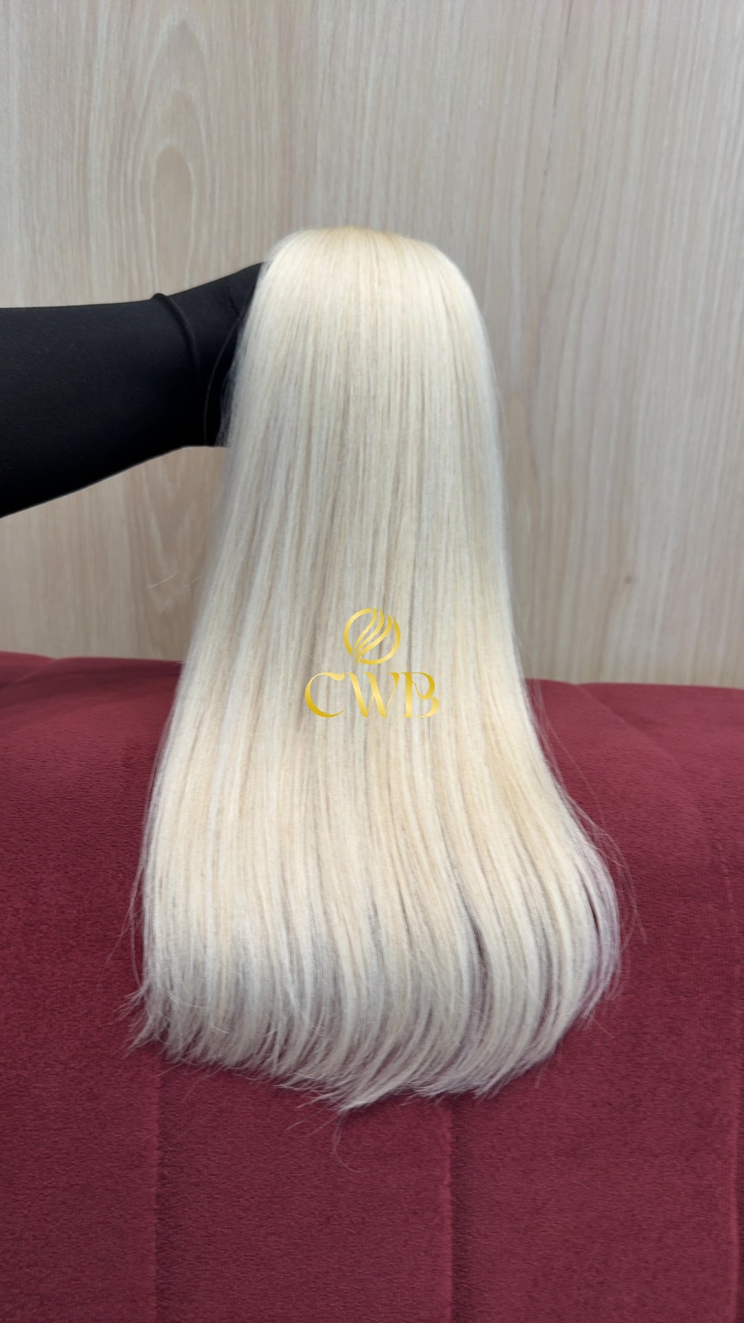 Cabelo Loiro Descolorido Claro 43cm 94g Brasileiro do Sul