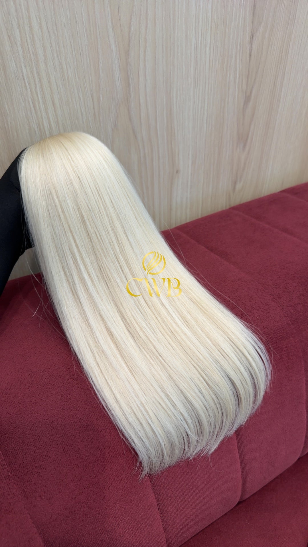 Cabelo Loiro Descolorido Claro 43cm 94g Brasileiro do Sul