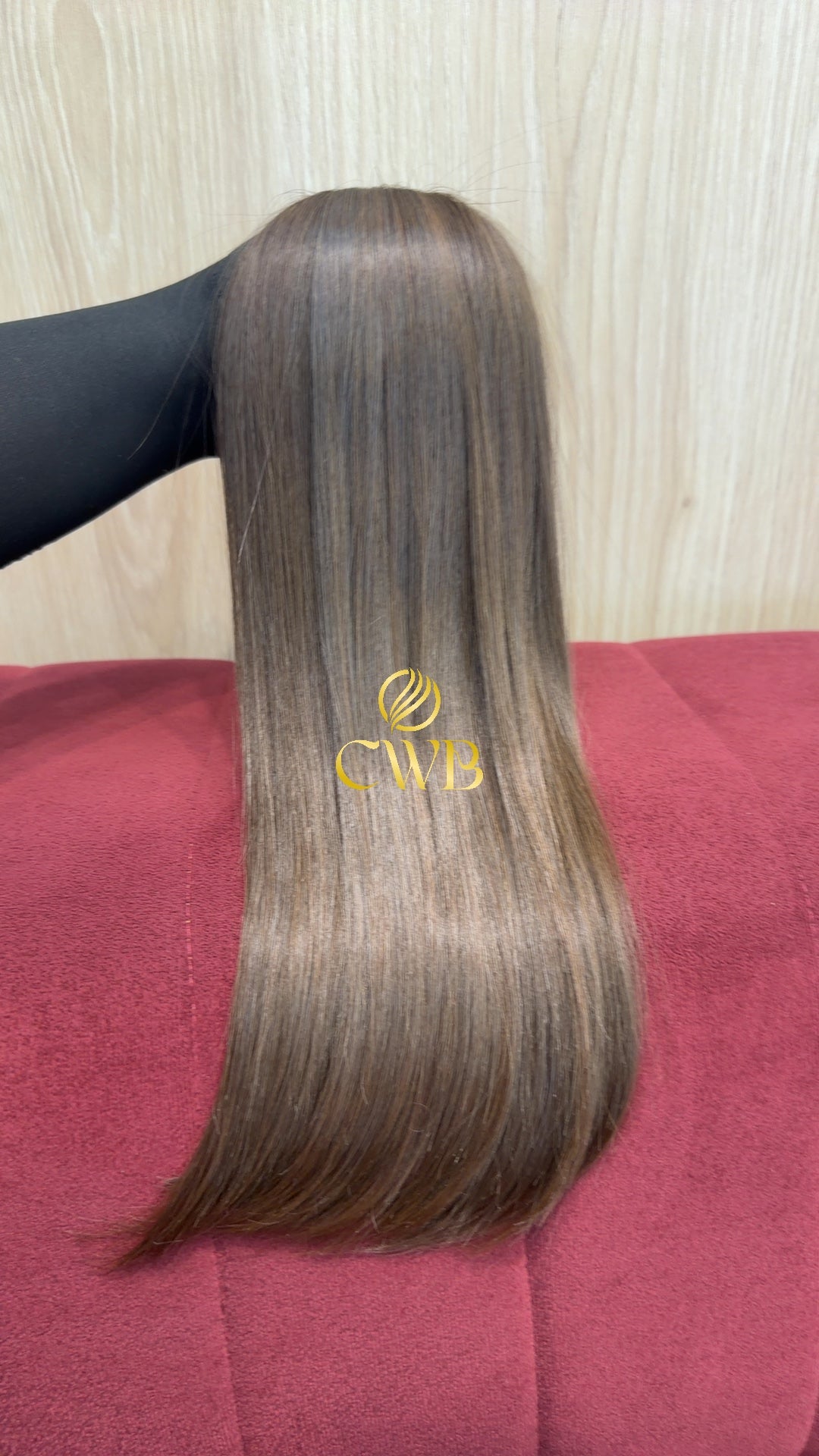 Cabelo Loiro Natural Médio 47cm 92g Brasileiro do Sul