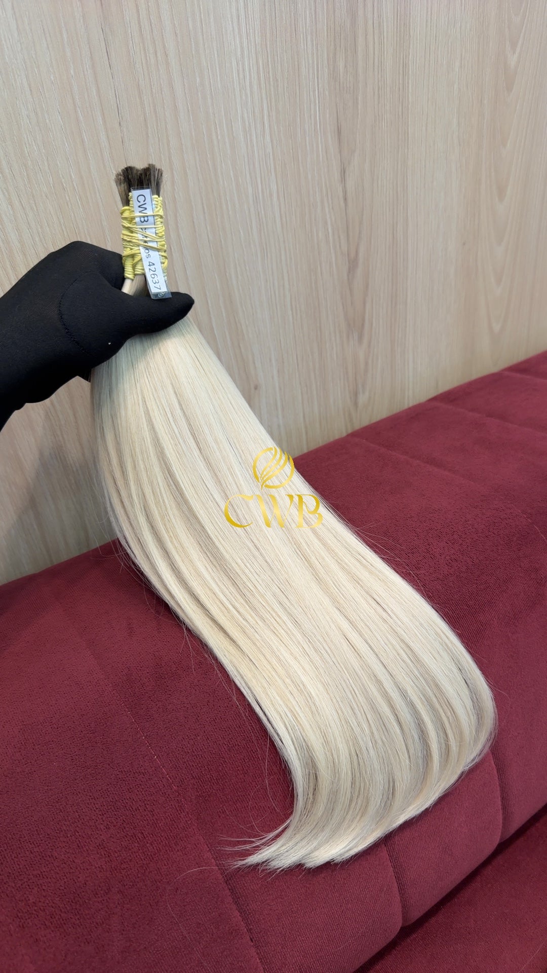 Cabelo Loiro Descolorido Claro 48cm 91g Brasileiro do Sul
