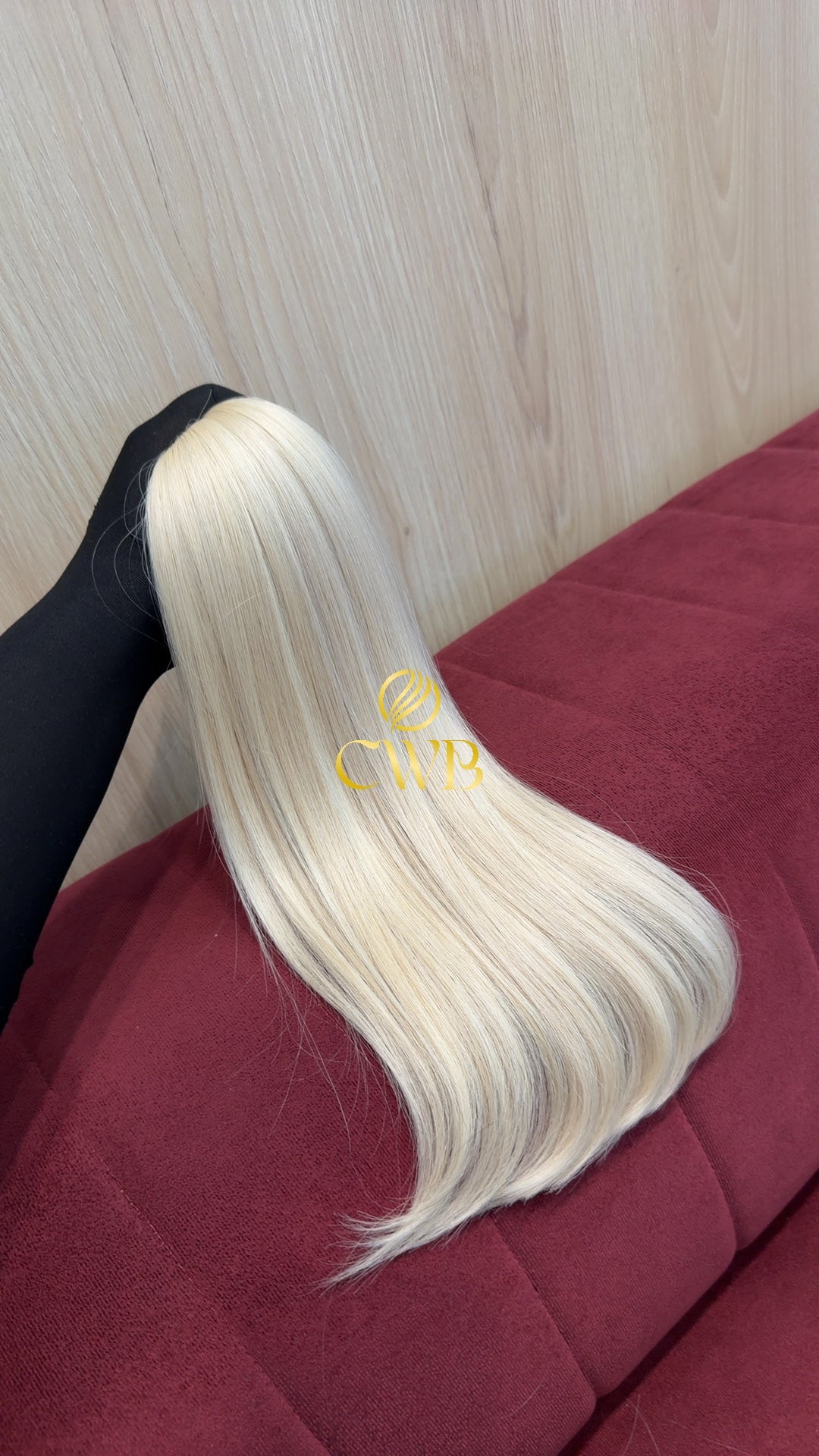 Cabelo Loiro Descolorido Claro 48cm 91g Brasileiro do Sul