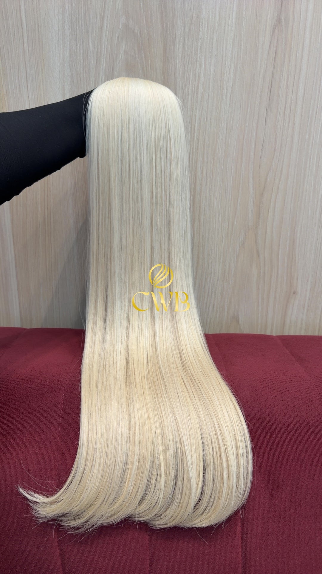 Cabelo Loiro Descolorido Claro 67cm 198g Brasileiro do Sul