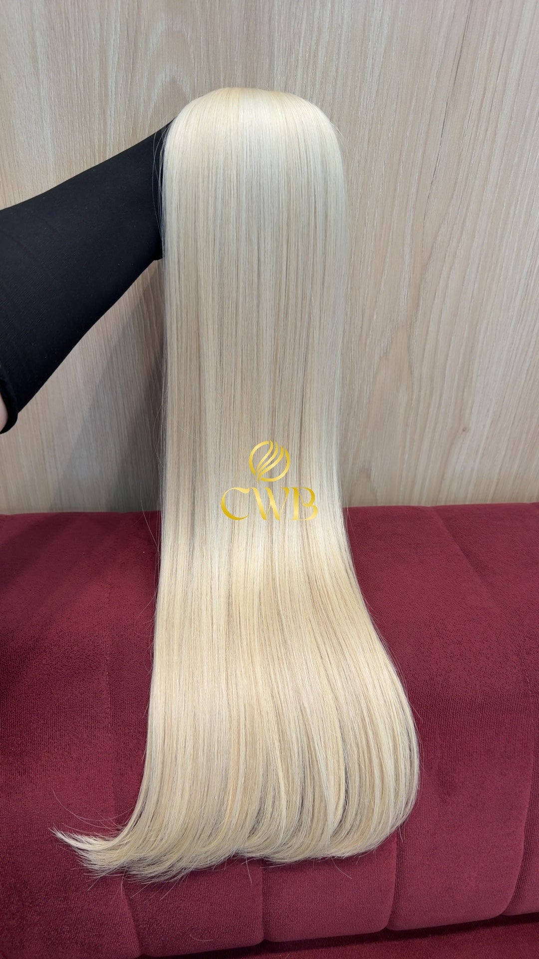Cabelo Loiro Descolorido Claro 67cm 198g Brasileiro do Sul