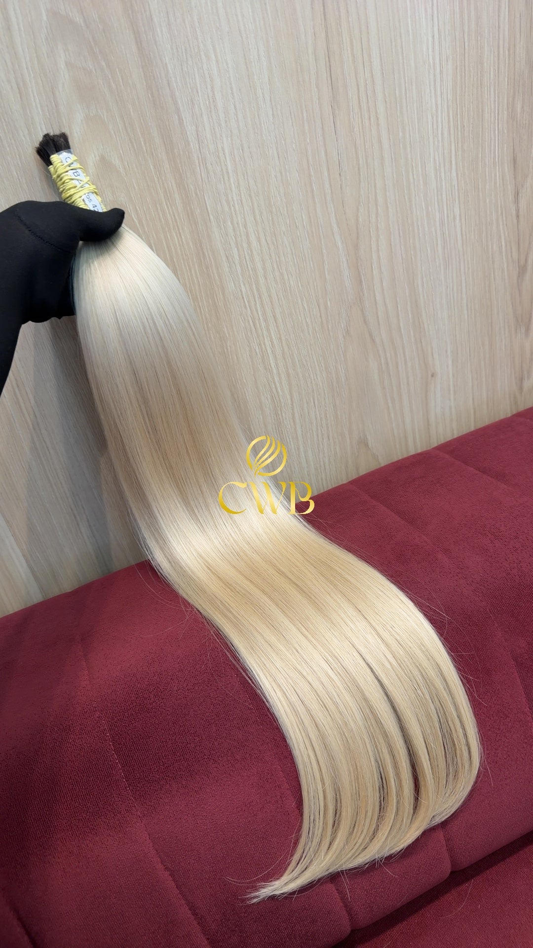 Cabelo Loiro Descolorido Claro 71cm 131g Brasileiro do Sul