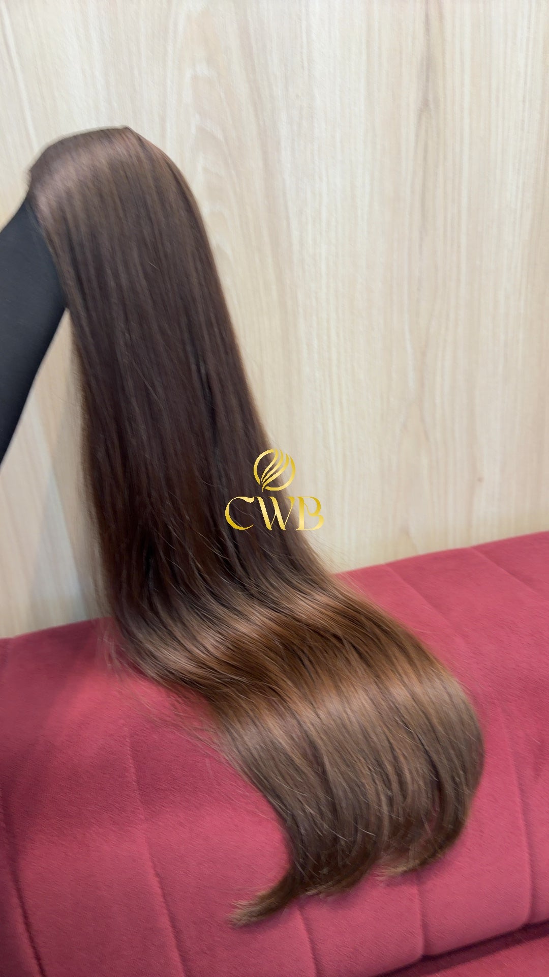Cabelo Loiro Natural Escuro 80cm 208g Brasileiro do Sul