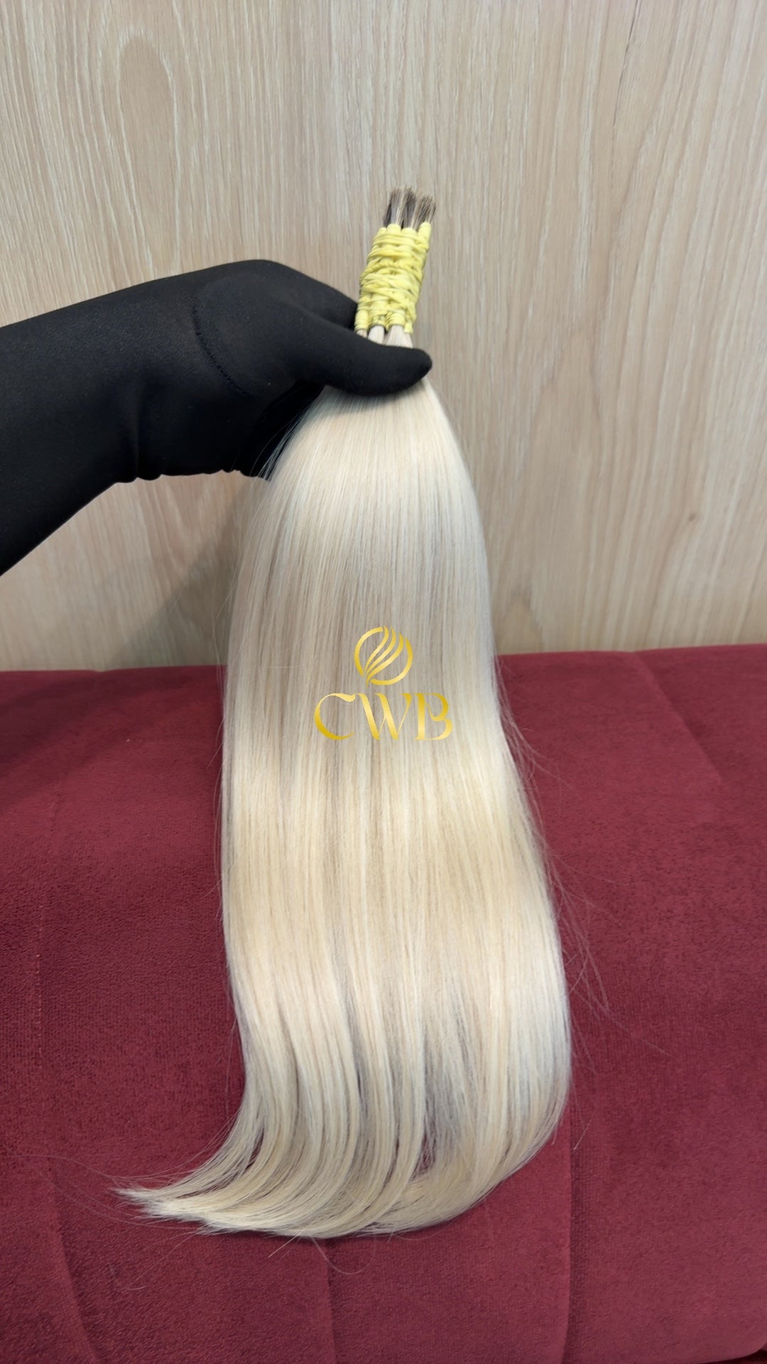 Cabelo Loiro Descolorido Claro 46cm 65g Brasileiro do Sul