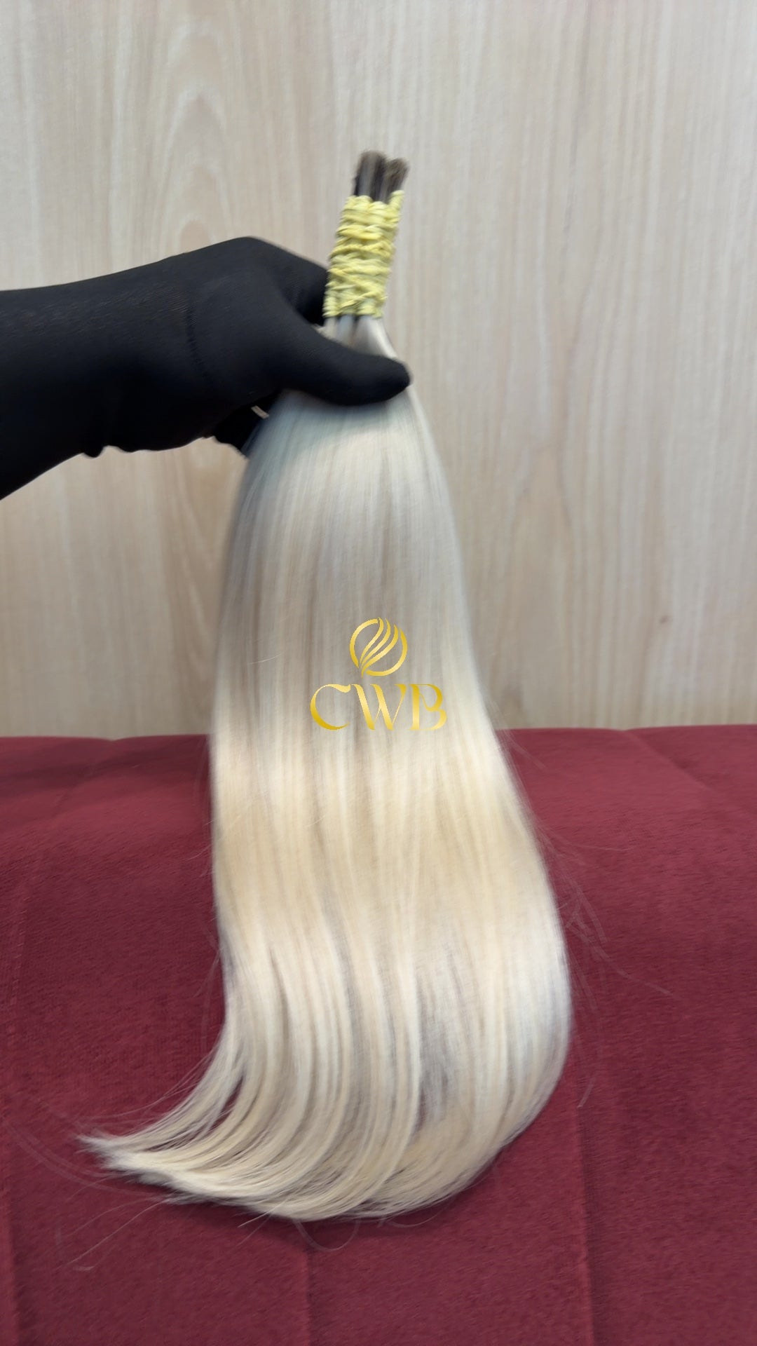 Cabelo Loiro Descolorido Claro 46cm 65g Brasileiro do Sul