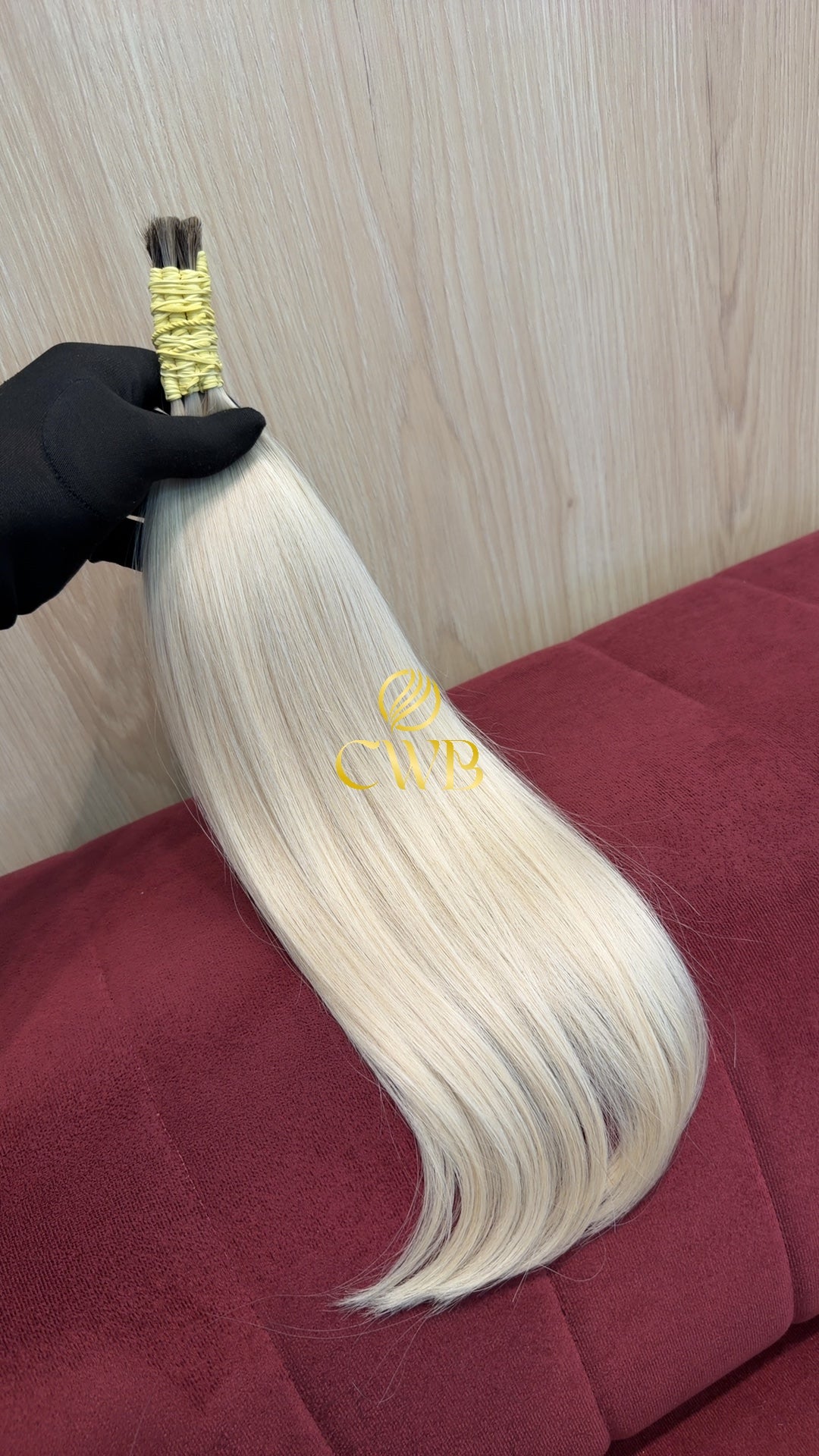 Cabelo Loiro Descolorido Claro 46cm 65g Brasileiro do Sul