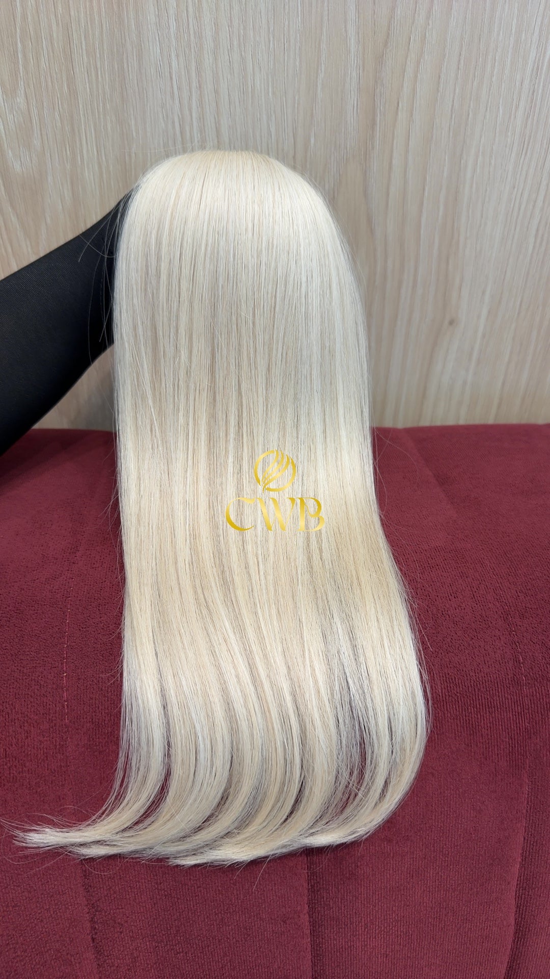 Cabelo Loiro Descolorido Claro 46cm 65g Brasileiro do Sul