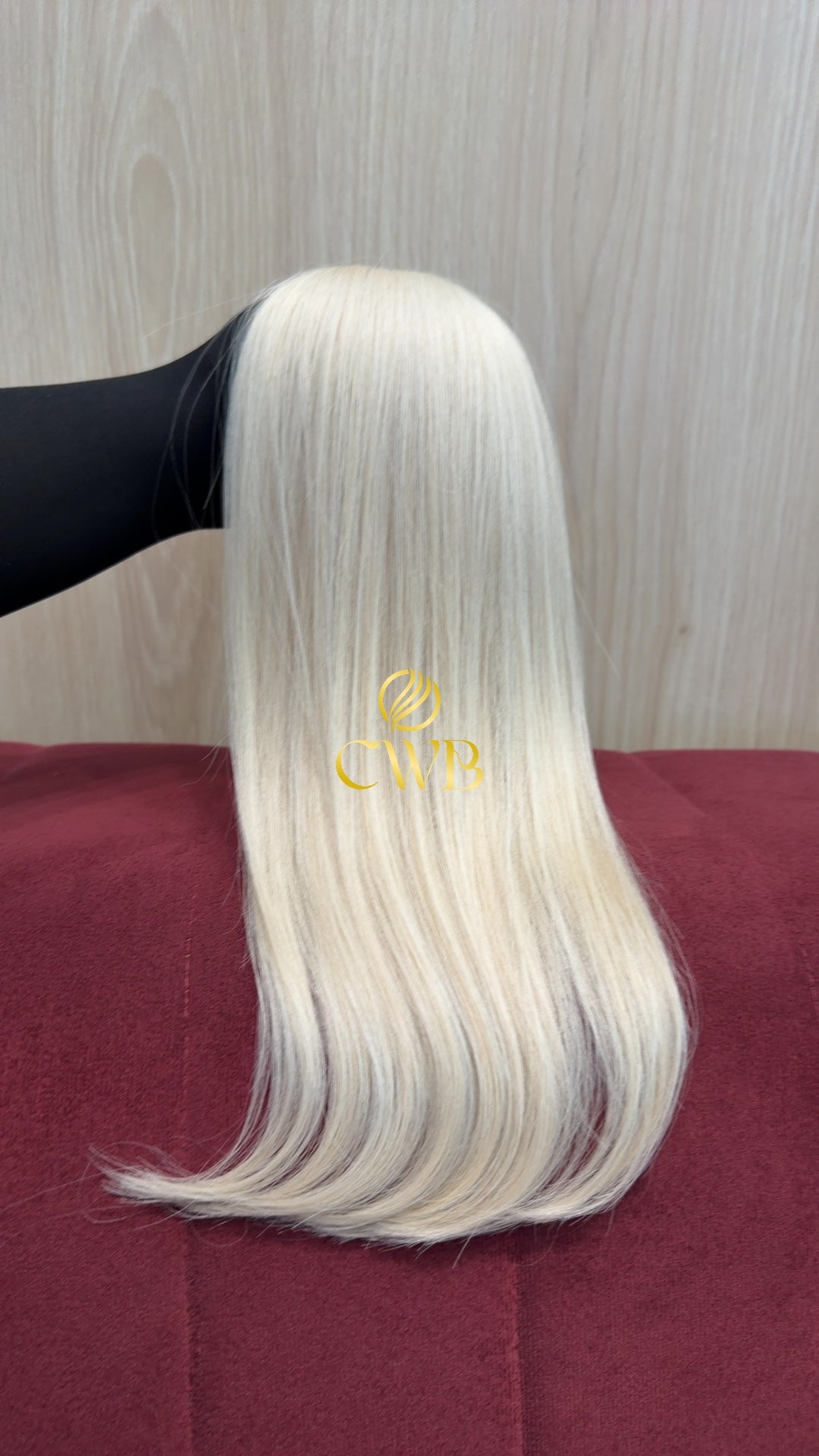 Cabelo Loiro Descolorido Claro 46cm 65g Brasileiro do Sul