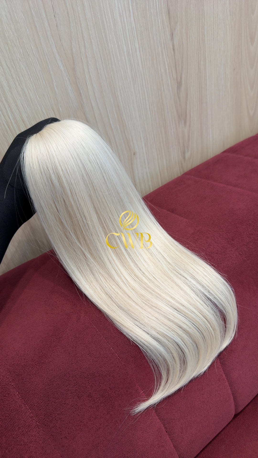 Cabelo Loiro Descolorido Claro 46cm 65g Brasileiro do Sul