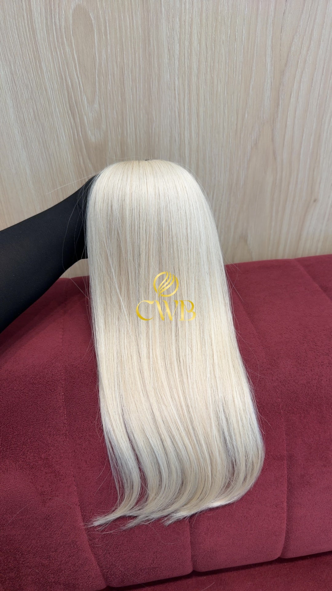 Cabelo Loiro Descolorido Claro 46cm 65g Brasileiro do Sul