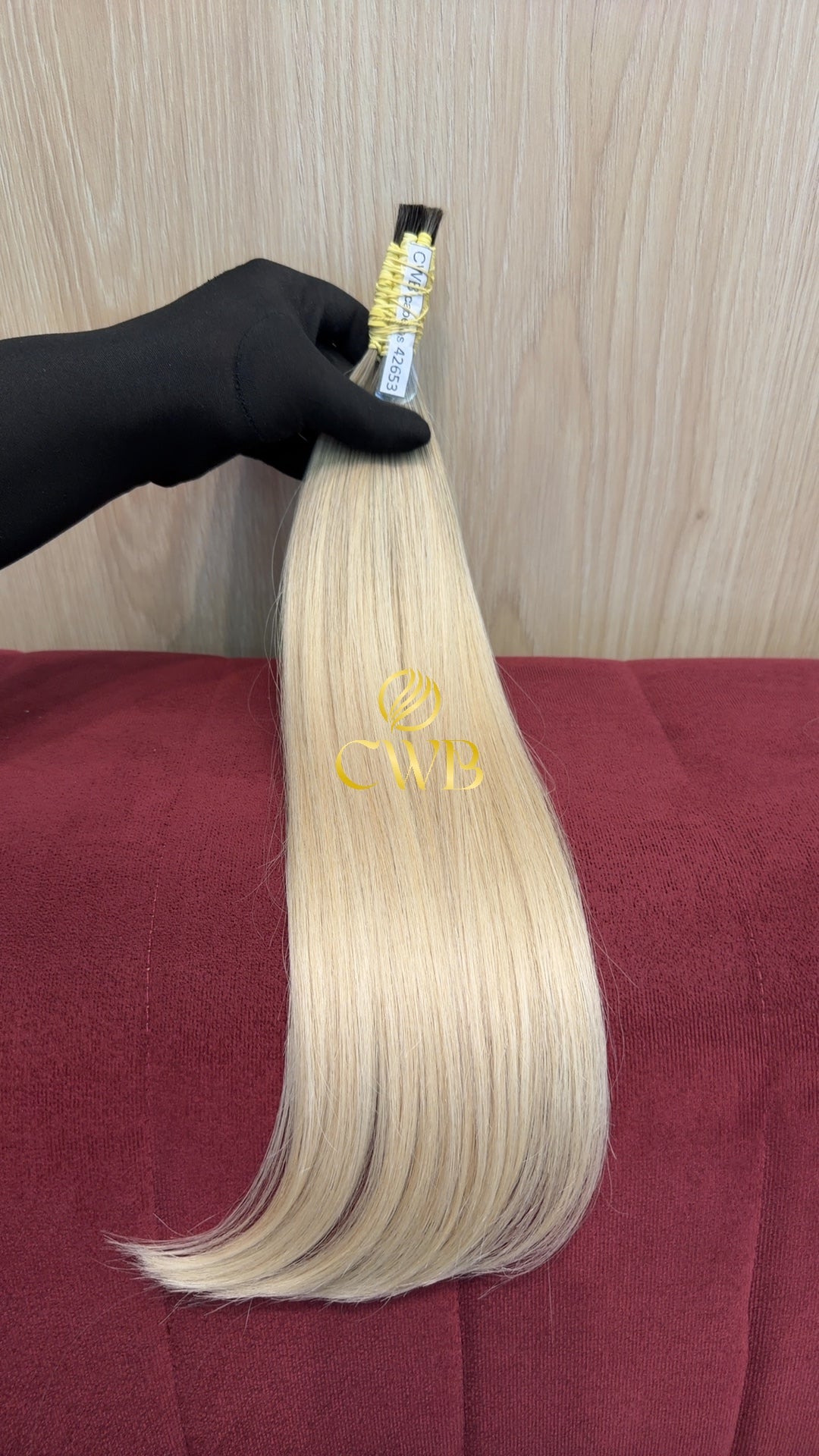 Cabelo Loiro Descolorido Raiz Esfumada 48cm 51g Brasileiro do Sul
