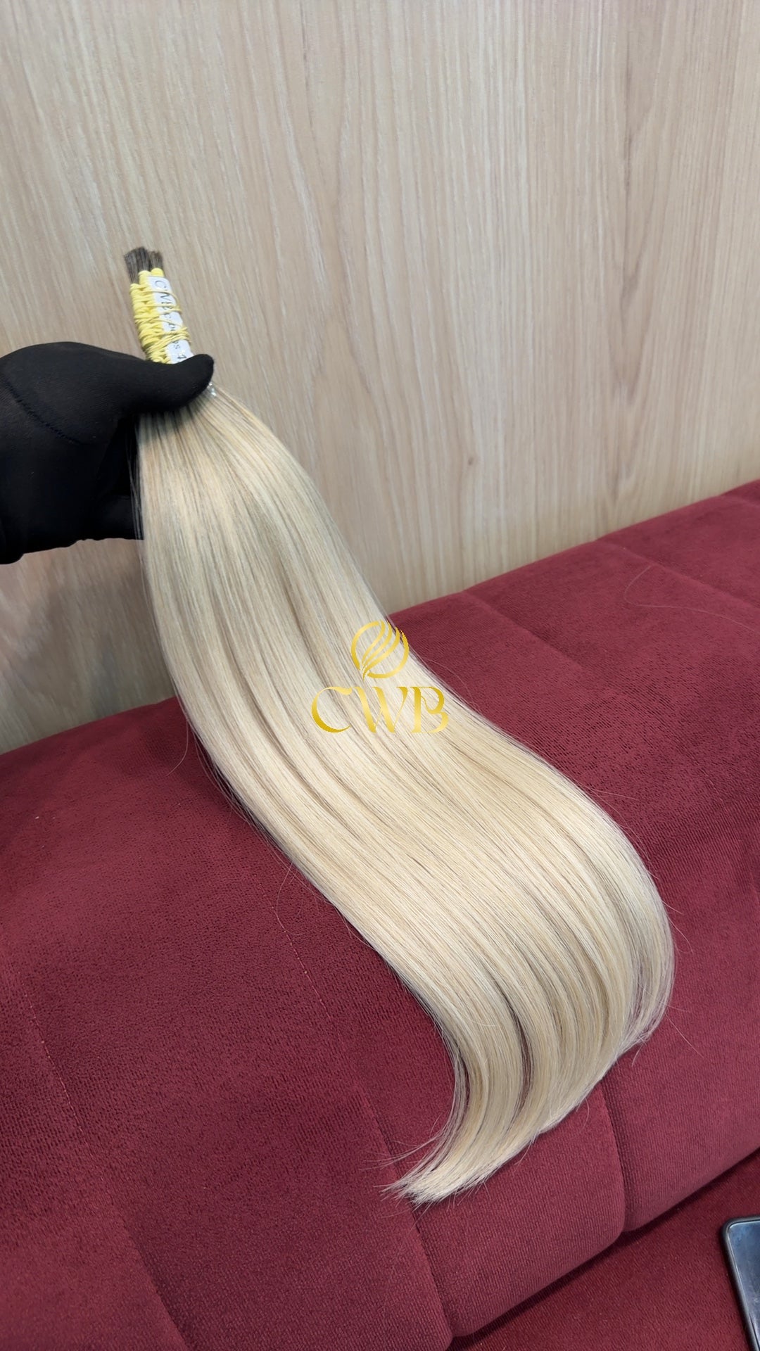 Cabelo Loiro Descolorido Raiz Esfumada 48cm 51g Brasileiro do Sul