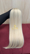 Cabelo Loiro Descolorido Raiz Esfumada 48cm 51g Brasileiro do Sul